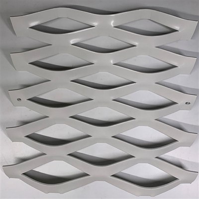Aluminium Expanded Metal Mesh / Facade Mesh